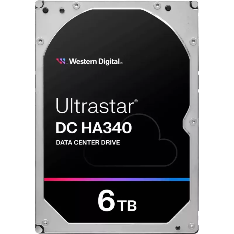 Жесткий диск WD SATA-III 6TB 0B47077 WUS721206BLE6L4 Server Ultrastar DC HA340 512E (7200rpm) 256Mb 3.5"