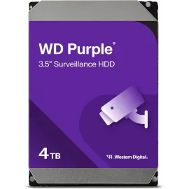 Жесткий диск WD SATA-III 4TB WD43PURZ Surveillance Purple (5400rpm) 256Mb 3.5" Rtl