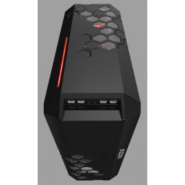 Корпус Formula V-LINE 6000-RGB черный без БП ATX 2x120mm 2xUSB2.0 2xUSB3.0 audio front door bott PSU