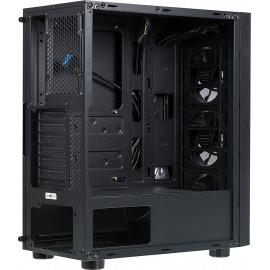 Корпус Formula F-3401 (V1) черный без БП ATX 3x120mm 2xUSB2.0 1xUSB3.0 audio bott PSU