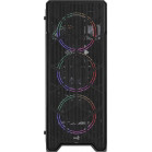 Корпус Aerocool Ore Saturn FRGB-G-BK-v1 черный без БП ATX 3x120mm 2xUSB2.0 1xUSB3.0 audio CardReader bott PSU