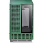 Корпус Thermaltake The Tower 100 Racing Green без БП miniITX 1x120mm 3x140mm 2xUSB3.0 audio bott PSU