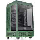 Корпус Thermaltake The Tower 100 Racing Green без БП miniITX 1x120mm 3x140mm 2xUSB3.0 audio bott PSU