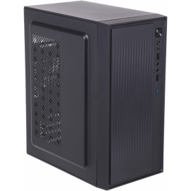 Корпус Accord ACC-261B черный без БП mATX 1x80mm 1x92mm 2x120mm 2xUSB2.0 1xUSB3.0 audio