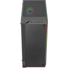 Корпус Aerocool Skribble черный без БП ATX 3x120mm 4x140mm 2xUSB3.0 audio bott PSU