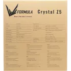 Корпус Formula Crystal Z5 TG черный без БП mATX 11x120mm 1xUSB2.0 1xUSB3.0 1xUSB3.1 audio bott PSU
