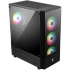 Корпус MSI MAG FORGE 112R черный без БП ATX 2x120mm 4x140mm 2xUSB3.0 audio bott PSU