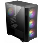 Корпус MSI MAG FORGE M100R черный без БП mATX 2x120mm 2xUSB2.0 1xUSB3.0 audio bott PSU