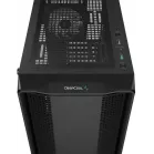Корпус Deepcool CC560 V2 черный без БП ATX 8x120mm 5x140mm 1xUSB2.0 audio bott PSU
