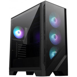 Корпус MSI MAG FORGE 320R черный без БП ATX 5x120mm 2xUSB3.1 audio bott PSU