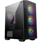 Корпус MSI MAG Forge M100A черный без БП mATX 2x120mm 2xUSB2.0 1xUSB3.0 audio bott PSU