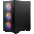 Корпус MSI MAG Forge M100A черный без БП mATX 2x120mm 2xUSB2.0 1xUSB3.0 audio bott PSU