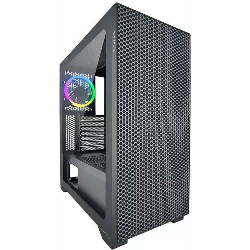 Корпус Azza Hive черный без БП ATX 8x120mm 5x140mm 2xUSB2.0 1xUSB3.0 audio bott PSU