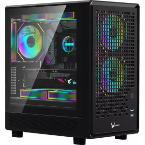  Formula Air Mesh G2 mATX 4x120mm 2x140mm 2xUSB30 audio bott PSU