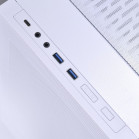 Корпус Lian-Li Lancool 205 Mesh белый без БП ATX 2x120mm 2x140mm 2xUSB3.0 audio bott PSU