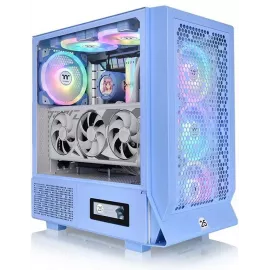 Корпус Thermaltake Ceres 330 TG ARGB Hydrangea голубой без БП ATX 7x120mm 2x140mm 2xUSB3.0 audio bott PSU