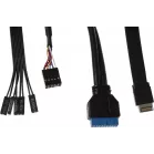 Корпус Accord 3602 черный без БП ATX 4x120mm 6x140mm 3x200mm 2xUSB3.0 audio bott PSU