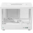 Корпус Deepcool CH160 белый без БП miniITX 7x120mm 1xUSB3.0 audio bott PSU