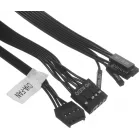 Корпус Chieftec Hunter черный без БП ATX 4x120mm 4x140mm 2xUSB3.1 audio bott PSU