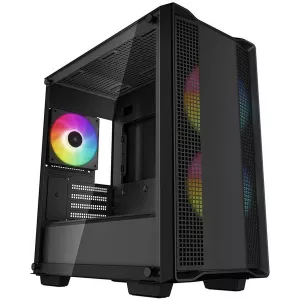  Deepcool CC360 ARGB mATX 5x120mm 4x140mm 1xUSB20 1xUSB30 audio bott PSU