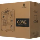 Корпус Azza COVE черный без БП ATX 6x120mm 2x140mm 1xUSB2.0 1xUSB3.0 audio bott PSU