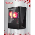 Корпус Bloody BD-CC102F черный без БП mATX 4x120mm 2xUSB2.0 1xUSB3.0 audio bott PSU