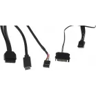 Корпус Montech Sky One Lite белый без БП ATX 5x120mm 5x140mm 2xUSB3.0 audio bott PSU