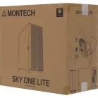 Корпус Montech Sky One Lite белый без БП ATX 5x120mm 5x140mm 2xUSB3.0 audio bott PSU