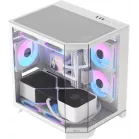 Корпус Formula Crystal Z6M Floe белый без БП mATX 4x120mm 2xUSB3.0 audio bott PSU