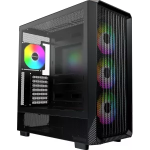  Montech X5 ATX 8x120mm 2x140mm 1xUSB20 1xUSB30 audio bott PSU