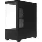 Корпус Accord ACC-EL1B TG черный без БП ATX 2xUSB2.0 1xUSB3.1 audio bott PSU