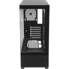 Корпус Accord ACC-EL1B TG черный без БП ATX 2xUSB2.0 1xUSB3.1 audio bott PSU