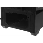 Корпус Accord ACC-EL1B TG черный без БП ATX 2xUSB2.0 1xUSB3.1 audio bott PSU