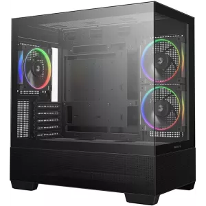  Deepcool CG380 3F mATX 6x120mm 3x140mm 2xUSB30 audio bott PSU
