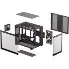 Корпус Deepcool CG330 3F черный без БП mATX 6x120mm 4x140mm 2xUSB2.0 1xUSB3.0 audio bott PSU