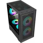 Корпус Accord ACC-1902 черный без БП mATX 7x120mm 2xUSB2.0 1xUSB3.0 audio bott PSU