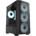 Корпус Accord ACC-195M черный без БП mATX 8x120mm 2xUSB2.0 1xUSB3.0 audio bott PSU