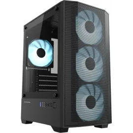 Корпус Accord ACC-195M черный без БП mATX 8x120mm 2xUSB2.0 1xUSB3.0 audio bott PSU