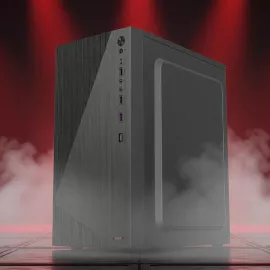 Корпус Accord ACC-XA09 черный без БП mATX 1x80mm 1x120mm 2xUSB2.0 1xUSB3.0 audio bott PSU