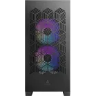 Корпус Azza AEROHEX-M черный без БП mATX 8x120mm 2x140mm 1xUSB2.0 2xUSB3.0 audio bott PSU