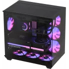 Корпус Formula Crystal Z2 v2 черный без БП ATX 10x120mm 2xUSB2.0 1xUSB3.0 audio bott PSU