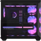 Корпус Formula Crystal Z2 v2 черный без БП ATX 10x120mm 2xUSB2.0 1xUSB3.0 audio bott PSU