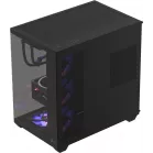 Корпус Formula Crystal Z2 v2 черный без БП ATX 10x120mm 2xUSB2.0 1xUSB3.0 audio bott PSU