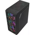 Корпус Formula Mana AR V2 черный без БП ATX 4x120mm 2xUSB2.0 1xUSB3.0 audio bott PSU