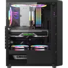 Корпус Formula Mana AR V2 черный без БП ATX 4x120mm 2xUSB2.0 1xUSB3.0 audio bott PSU