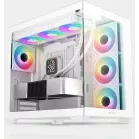 Корпус Deepcool CG530 4F белый без БП ATX 6x120mm 4x140mm 1xUSB3.0 audio bott PSU