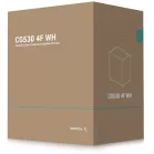 Корпус Deepcool CG530 4F белый без БП ATX 6x120mm 4x140mm 1xUSB3.0 audio bott PSU