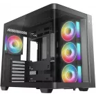 Корпус Deepcool CG530U 4F черный без БП ATX 6x120mm 4x140mm 2xUSB3.0 audio bott PSU