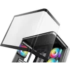 Корпус Deepcool CG530U 4F черный без БП ATX 6x120mm 4x140mm 2xUSB3.0 audio bott PSU