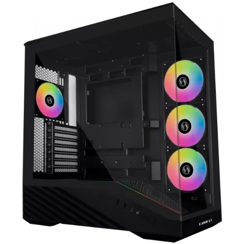 Корпус Lian-Li V100RX черный без БП E-ATX 4x120mm 2x140mm 2xUSB3.0 audio bott PSU